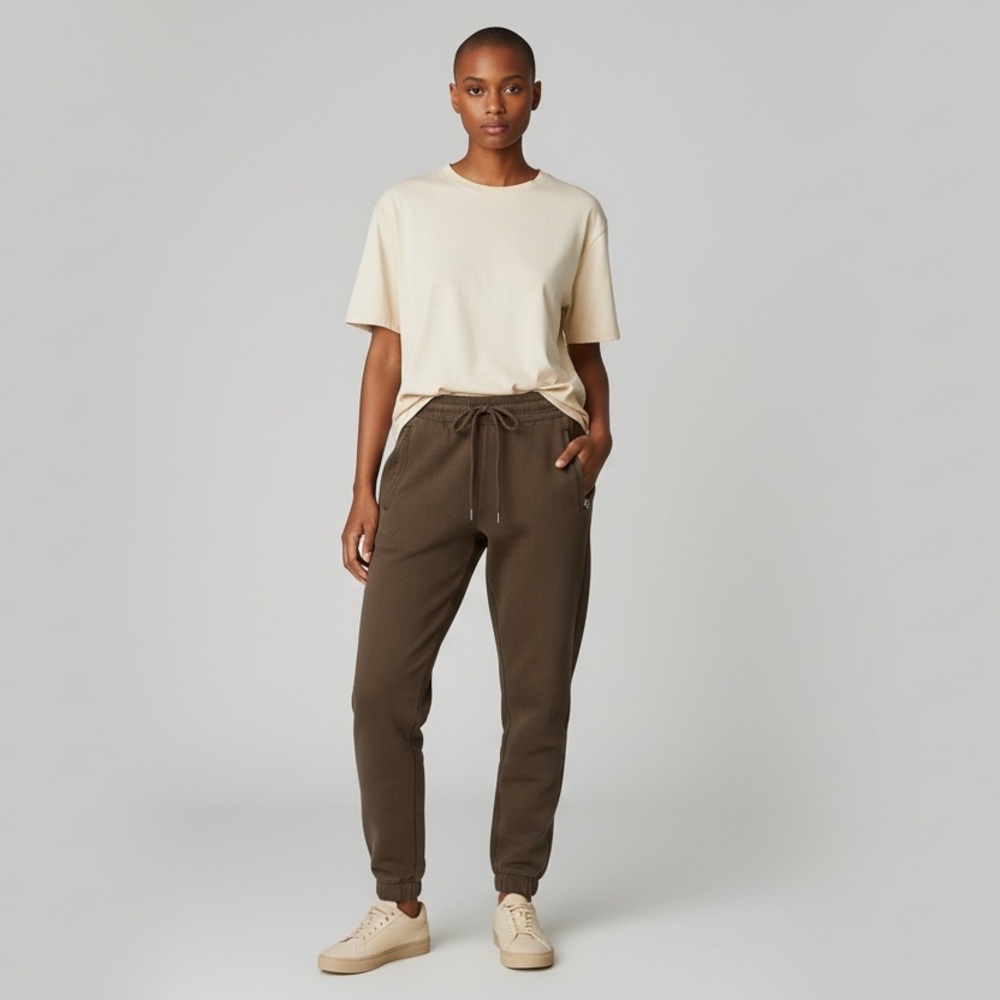 Cotton Citizen Dark Brown Joggers